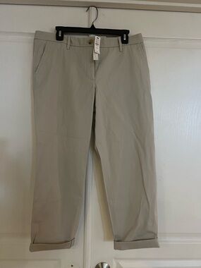Talbots Beige Chino Pants - Straight Leg